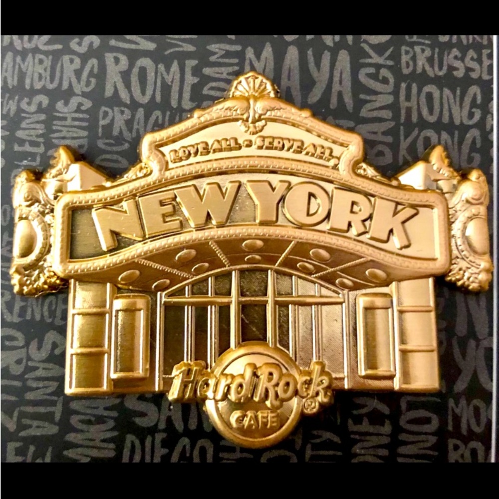 Hard Rock Cafe New York Pin Core Facade 3D 2017 New LE # 94943 NYC